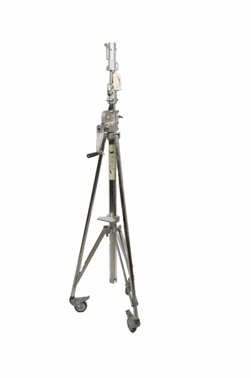 Manfrotto 087NW Wind Up Stand silver with wheels - Image 2