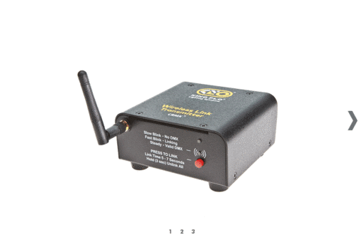 KinoFlo - Kino Flo DMX Kino/Lumen Radio Transmitter - EX- DEMO