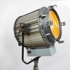 Decorative lights and vintage film spotlights