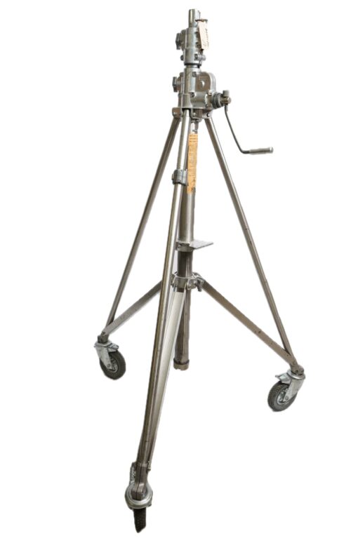 Manfrotto/Avenger 387 Silver Wind Up with wheels - Image 4