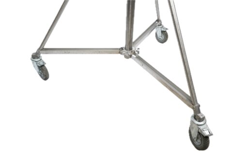 Manfrotto/Avenger 387 Silver Wind Up with wheels - Image 2