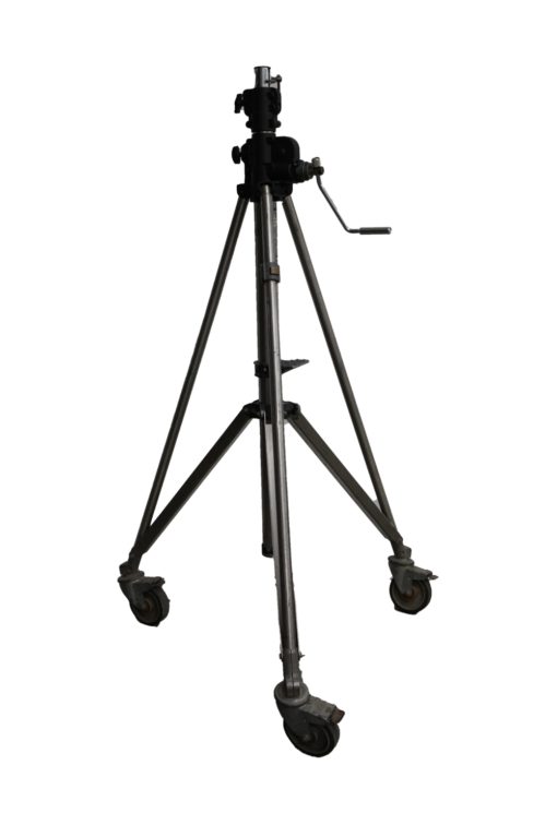 Manfrotto 387 Stainless Steel Wind Up with wheels - Image 2