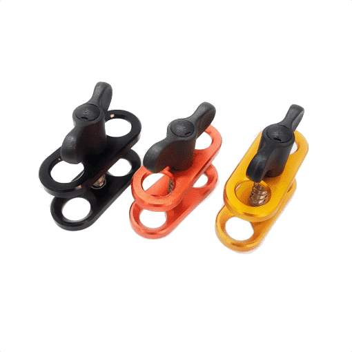 ROWA Universal Clamp available in Red, Black, Orange