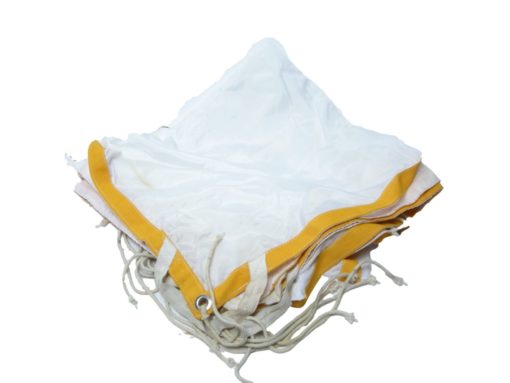6 x 6 Butterfly Silk White - Image 2