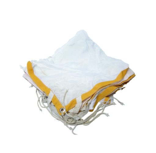 6 x 6 Butterfly Silk White