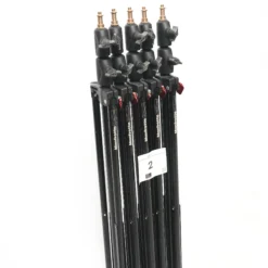 Lot: 2 - Manfrotto 1052BAC Stand Mini Compact AC black set