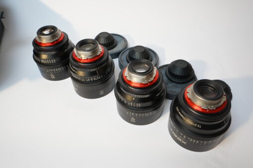 Lot: 19 - XEEN Cinema Lens Set 35mm, 50mm, 85mm, 135mm T1,5 PL - Image 2