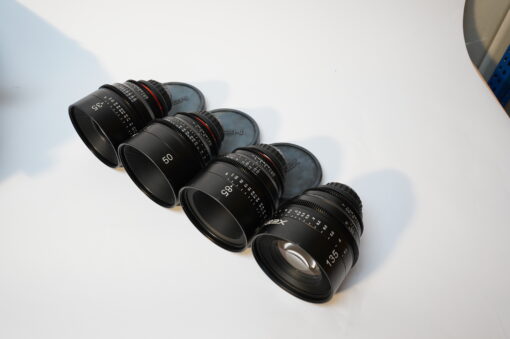 Lot: 19 - XEEN Cinema Lens Set 35mm, 50mm, 85mm, 135mm T1,5 PL - Image 3
