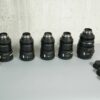 Lot: 448 - Demo Lens Signature Primes Set of 5 in feet (21, 40, 58, 95, 150mm)