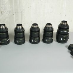 Lot: 448 - Demo Lens Signature Primes Set of 5 in feet (21, 40, 58, 95, 150mm)