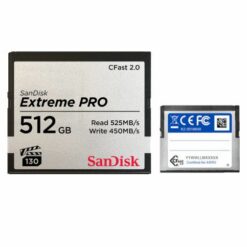 Lot: 564 - 4x SanDisk CFast2.0 card 512GB