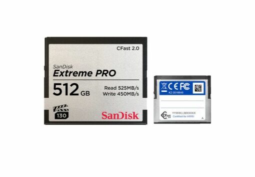 Lot: 569 - 10x SanDisk CFast2.0 card 512GB