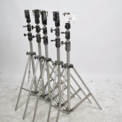Lot: 17 - Set of 5 Alumnium Stand 28mm - Image 2
