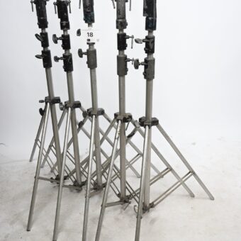 Lot: 18 - Set of 5 Alumnium Stand 28mm