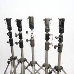Lot: 18 - Set of 5 Alumnium Stand 28mm - Image 2