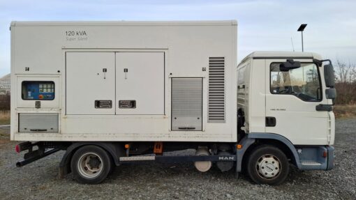 Man TGL8.180 4x2 Generator 120 KVA Super Silent Generator Self-propelled machine - Image 14
