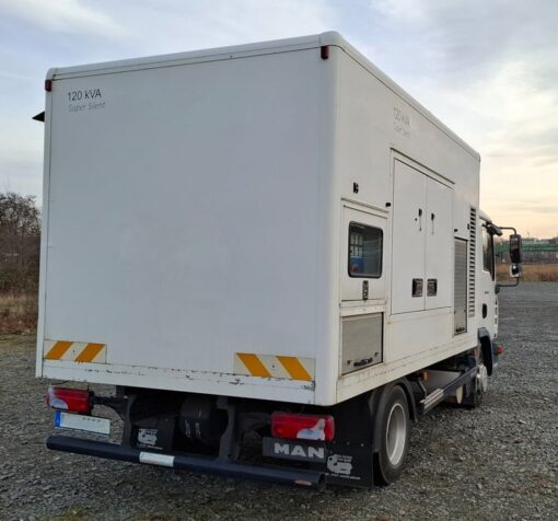Man TGL8.180 4x2 Generator 120 KVA Super Silent Generator Self-propelled machine - Image 13