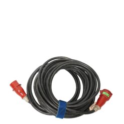 CEE 32A 400V 5P red extensions cables 15m