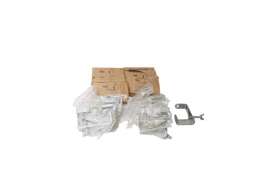 C-Clamp SET Showtec - Pipe Clamp long with protection - Image 2