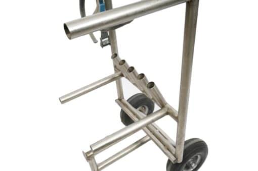 C-Stand Cart made of VA stainless steel - Image 7
