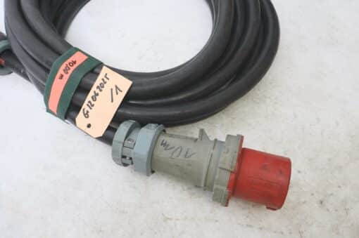 63A CEE Extension Cable 10m H07RN-F 5G16mm² 400V, IP44 EK - Image 3