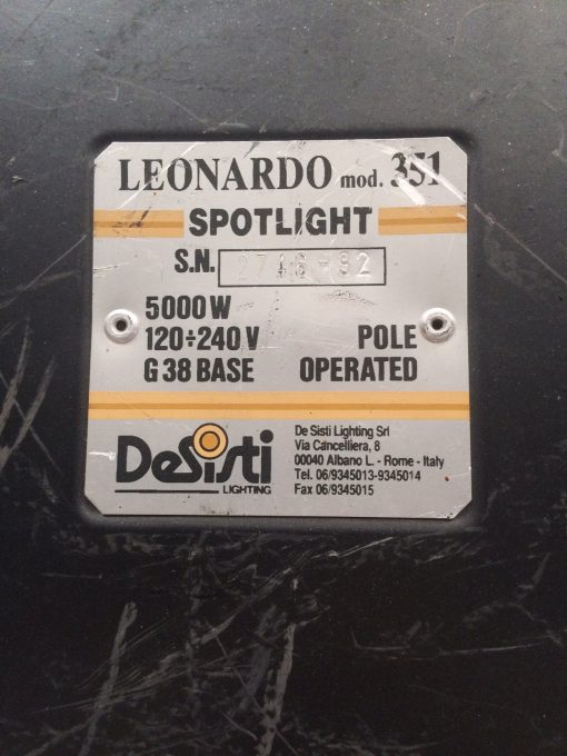 Desisti Leonardo 5KW P.O. mod.351 - Image 2