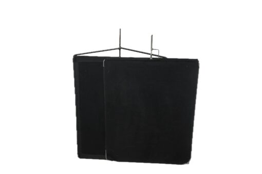 24" x 30" Solid Black Flag Set - Image 2