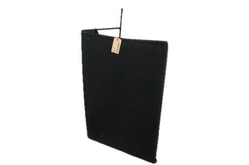 24" x 36" Solid Black Flag - Image 4