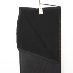 24" x 72" Solid Black Flag Floppy Cutter - Image 2