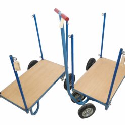 Transport trolley 500 kg, with ball-head pins set