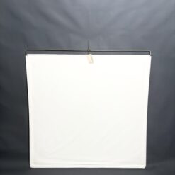 48" x 48" Solid White Flag Floppy Cutter