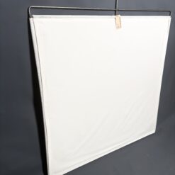 48" x 48" Solid White Flag Floppy Cutter - Image 5