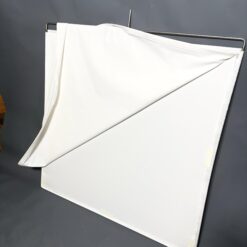 48" x 48" Solid White Flag Floppy Cutter - Image 3