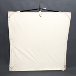 48" x 48" Solid White Flag Floppy Cutter