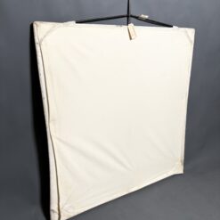 48" x 48" Solid White Flag Floppy Cutter - Image 4