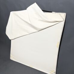 48" x 48" Solid White Flag Floppy Cutter - Image 2