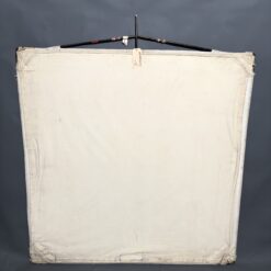 48 x 48 Solid White Flag Floppy Cutter