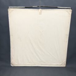 48 x 48 Solid White Flag Floppy Cutter