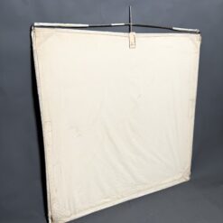 48 x 48 Solid White Flag Floppy Cutter - Image 4