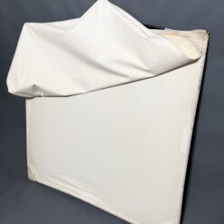 48 x 48 Solid White Flag Floppy Cutter - Image 3