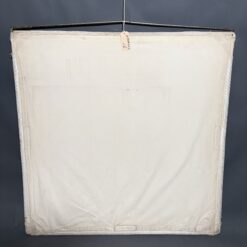 48 x 48 Solid White Flag Floppy Cutter