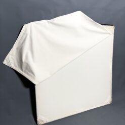 48 x 48 Solid White Flag Floppy Cutter - Image 3