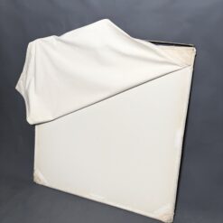 48 x 48 Solid White Flag Floppy Cutter - Image 2