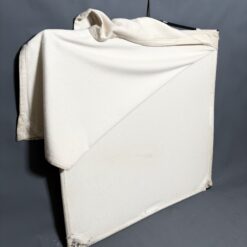 48 x 48 Solid White Flag Floppy Cutter - Image 2