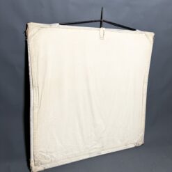 48 x 48 Solid White Flag Floppy Cutter - Image 4