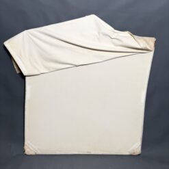 48 x 48 Solid White Flag Floppy Cutter - Image 3