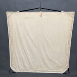 48 x 48 Solid White Flag Floppy Cutter