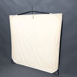 48 x 48 Solid White Flag Floppy Cutter - Image 4