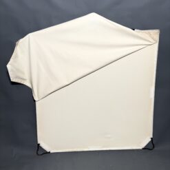 48 x 48 Solid White Flag Floppy Cutter - Image 3