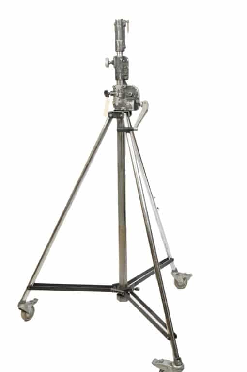 Manfrotto 087NW Wind Up Stand black with wheels - Image 2